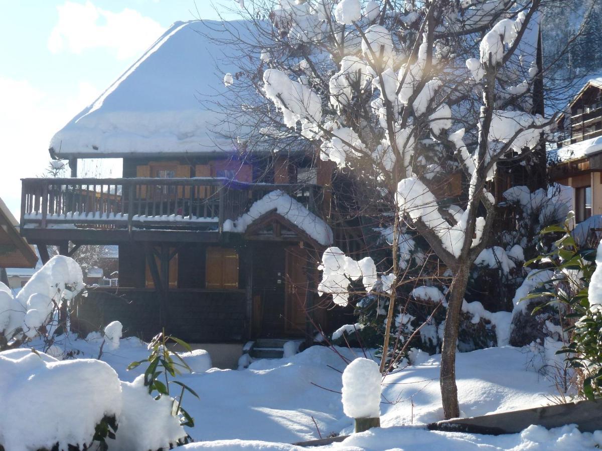"Chalet Les Aravis" Chalet Et Appartements Le Grand-Bornand Exterior foto